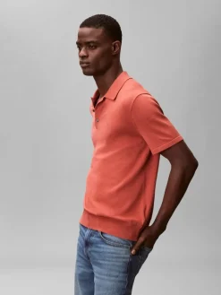 Calvin Klein Ss supima cotton polo neule