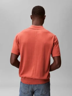 Calvin Klein Ss supima cotton polo neule