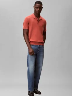 Calvin Klein Ss supima cotton polo neule