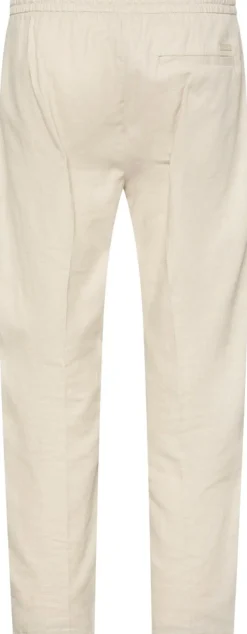 Calvin Klein Straight linen pull on pant pellavahousut