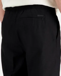 Calvin Klein Straight linen pull on pant pellavahousut