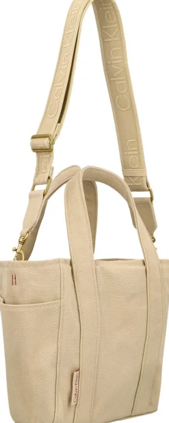 Calvin Klein Webbing strap canvas käsilaukku
