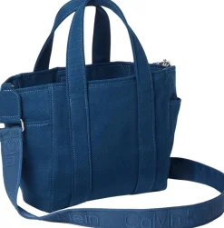 Calvin Klein Webbing strap canvas käsilaukku