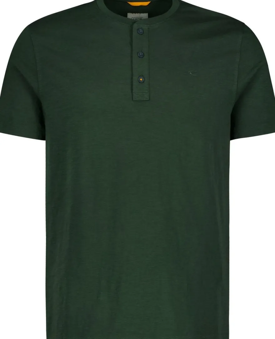 Camel Active lyhythihainen Henley -paita
