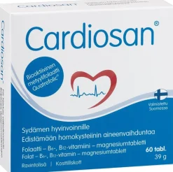 Cardiosan Folaatti-vitamiini-magnesiumtabletti 60 tabl