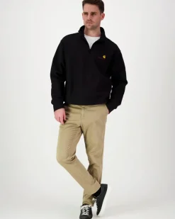 Carhartt WIP Half Zip American Script college