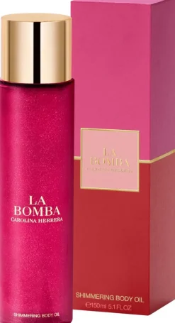 Carolina Herrera La Bomba Shimmering Body Oil 150 ml -vartaloöljy