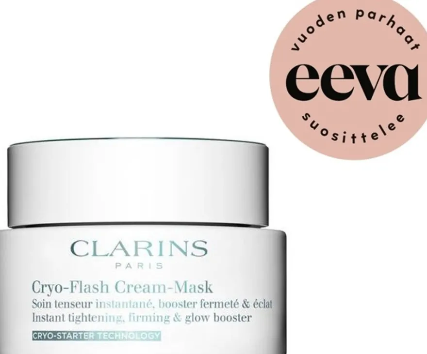 Clarins Cryo-Flash Cream-Mask kasvonaamio 75 ml