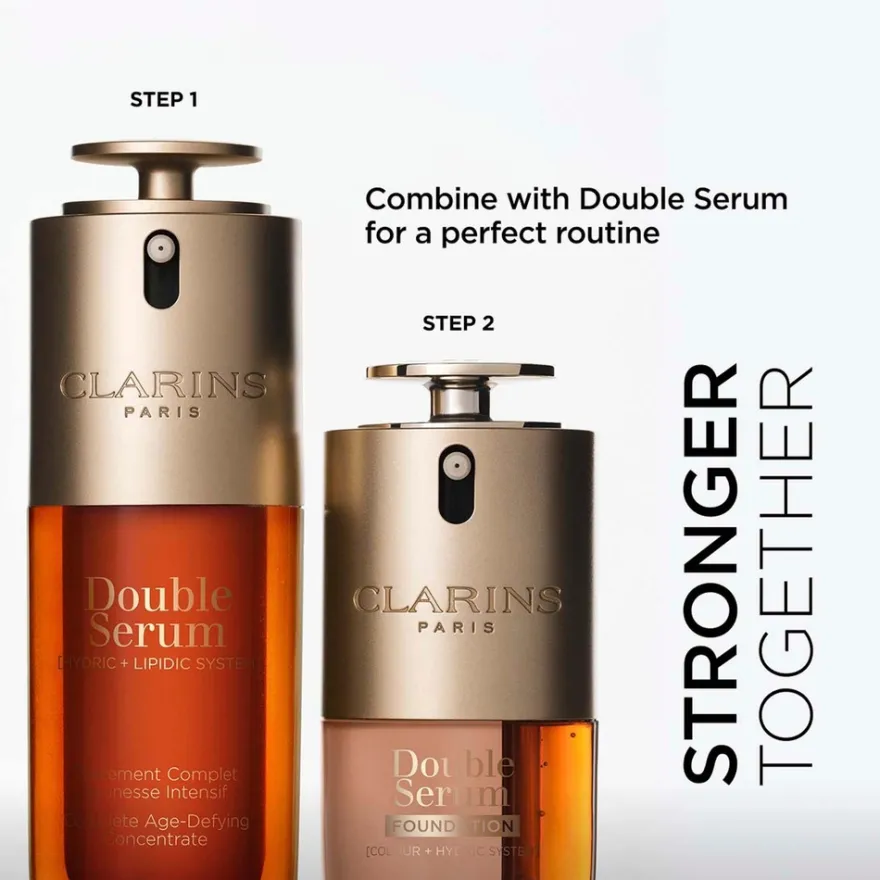 Clarins DOUBLE SERUM Foundation Meikkivoide 30 ml