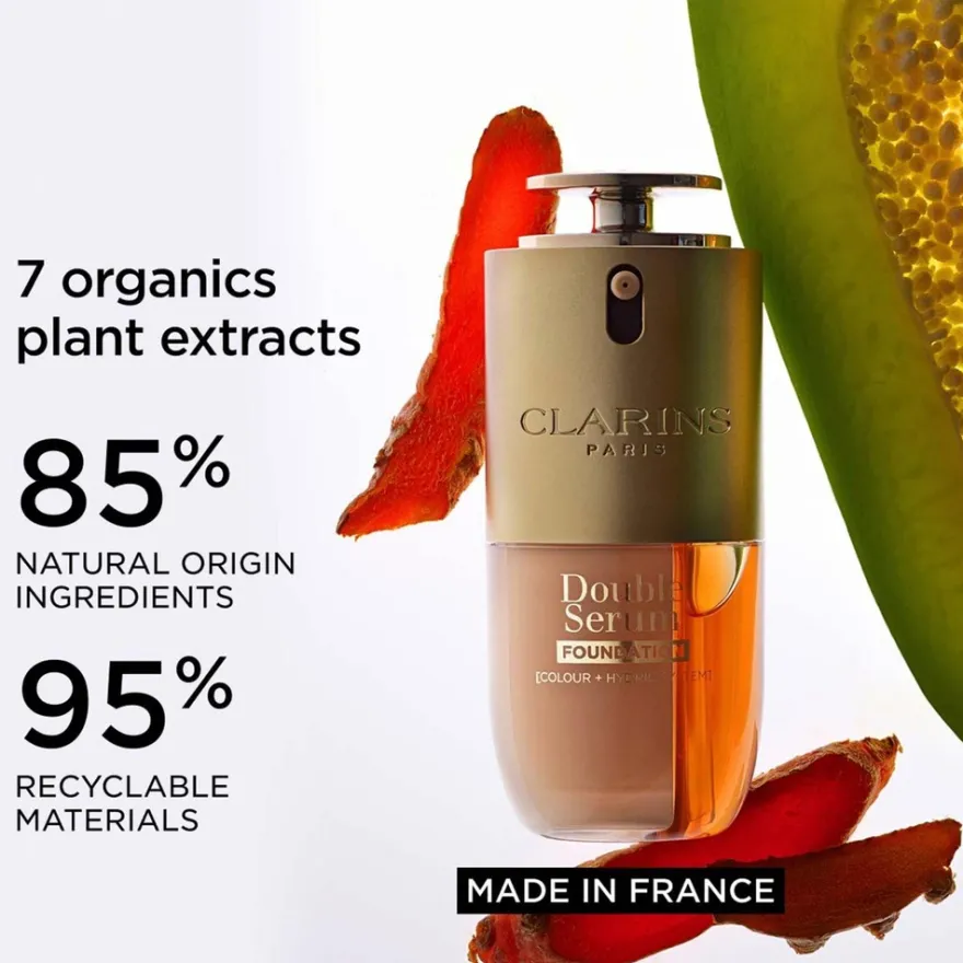 Clarins DOUBLE SERUM Foundation Meikkivoide 30 ml