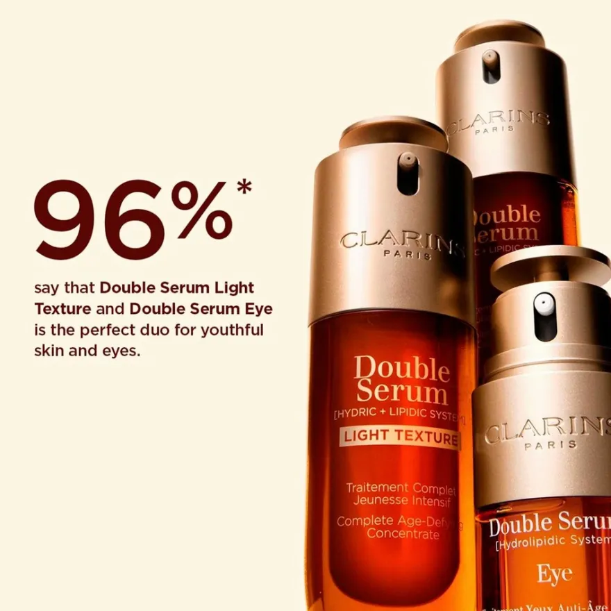 Clarins DOUBLE SERUM Light Texture seerumi 30ml