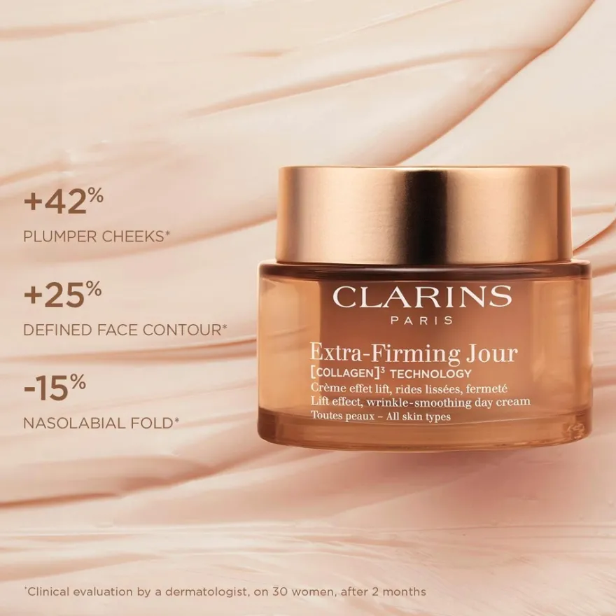 CLARINS Extra-Firming Day cream all skin types refill päivävoide täyttöpakkaus 50 ml