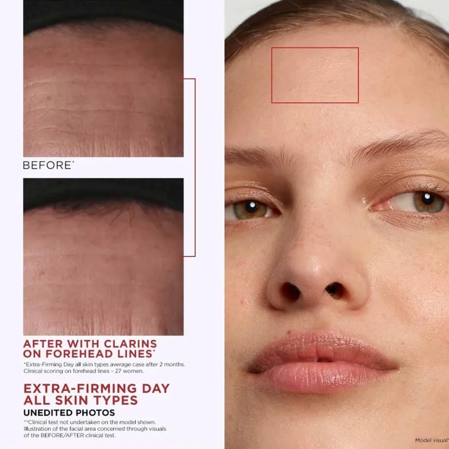 CLARINS Extra-Firming Day cream SPF15 refill päivävoide täyttöpakkaus 50 ml
