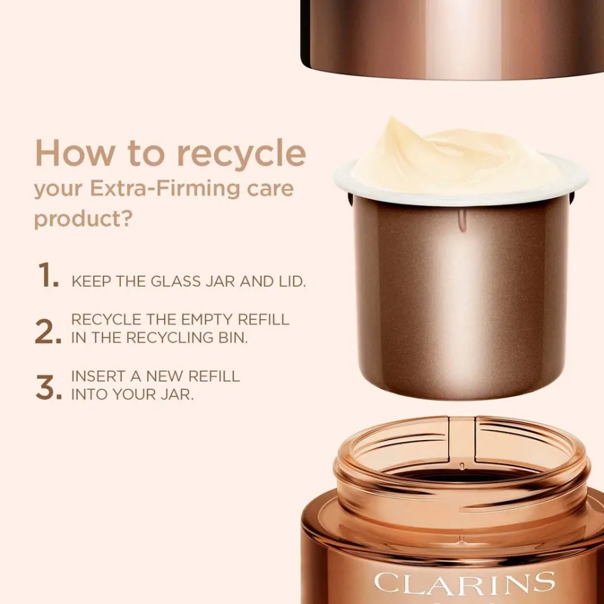 CLARINS Extra-Firming Day cream SPF15 refill päivävoide täyttöpakkaus 50 ml