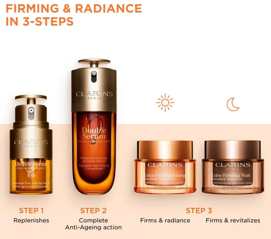Clarins Extra-Firming Energy Day Cream all skin types refill päivävoiteen täyttöpakkaus 50 ml