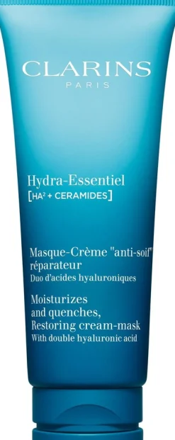 Clarins Hydra-Essentiel [HA2 + CERAMIDES] Restoring Cream-Mask kasvonaamio 75 ml