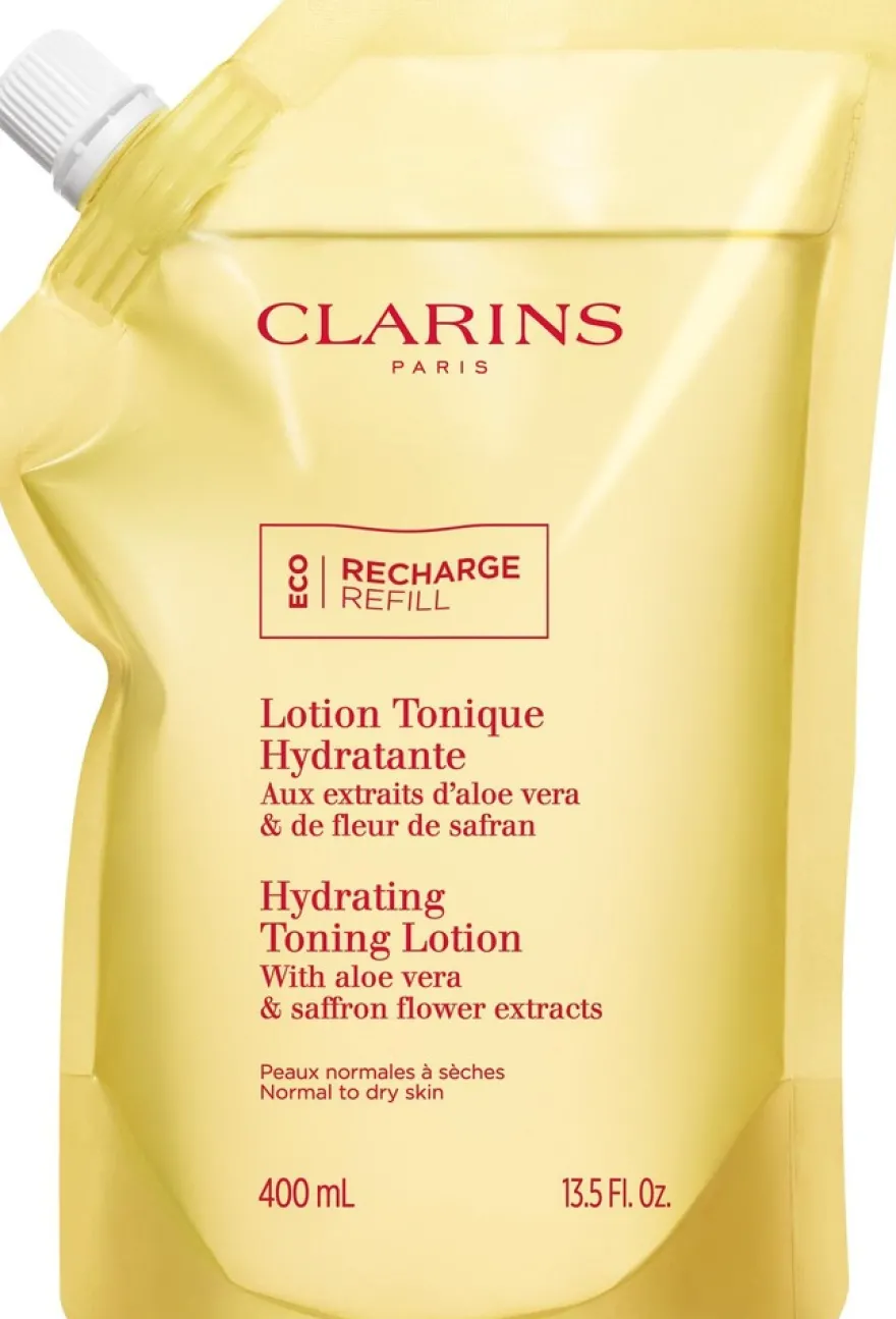 Clarins Hydrating Toning Lotion kosteuttava kasvovesi täyttöpakkaus 400 ml