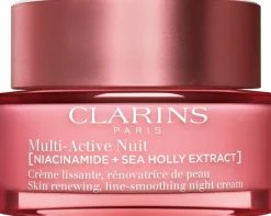 Clarins Multi-Active [NIACINAMIDE + SEA HOLLY EXTRACT] Night Cream yövoide 50 ml