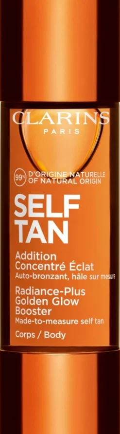 Clarins Self Tan Radiance-Plus Golden Glow Booster itseruskettava tiiviste vartalolle 30 ml