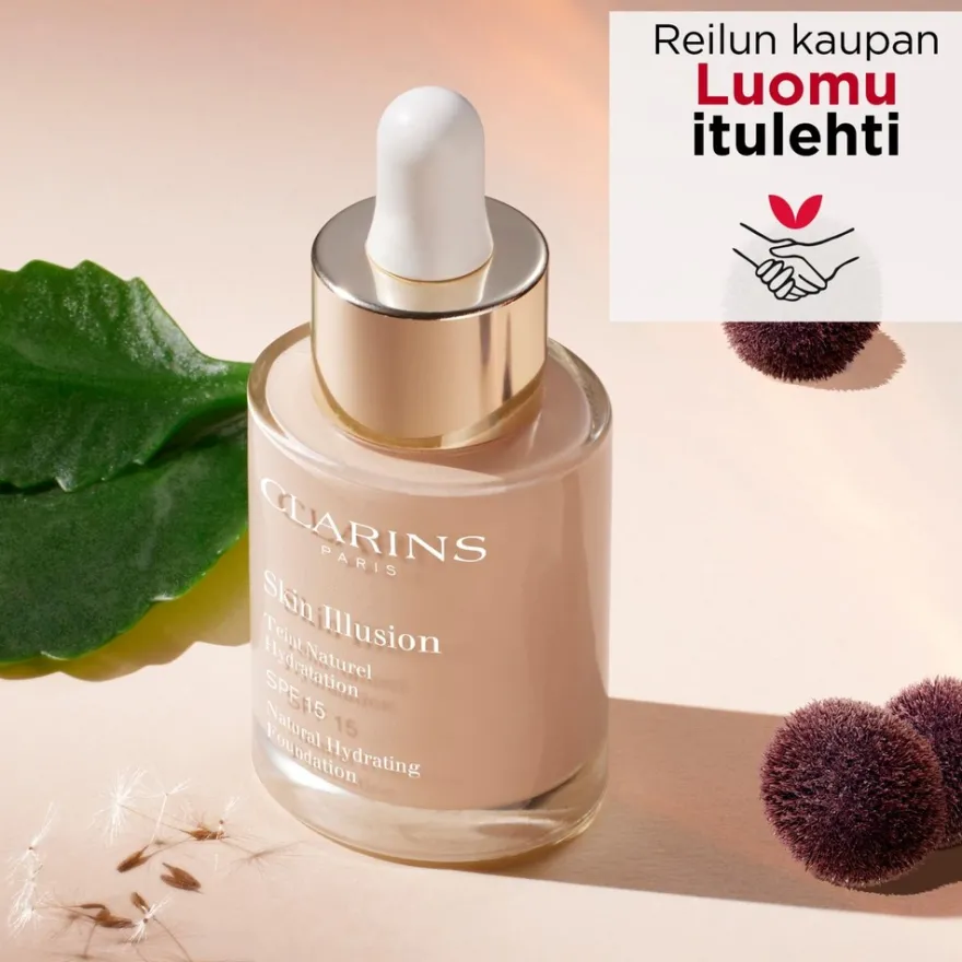 Clarins Skin Illusion Foundation SPF 15 meikkivoide 30 ml