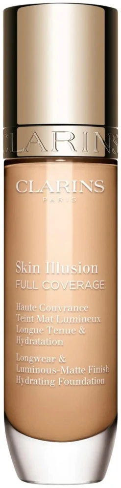 Clarins Skin Illusion Full Coverage Foundation meikkivoide 30 ml