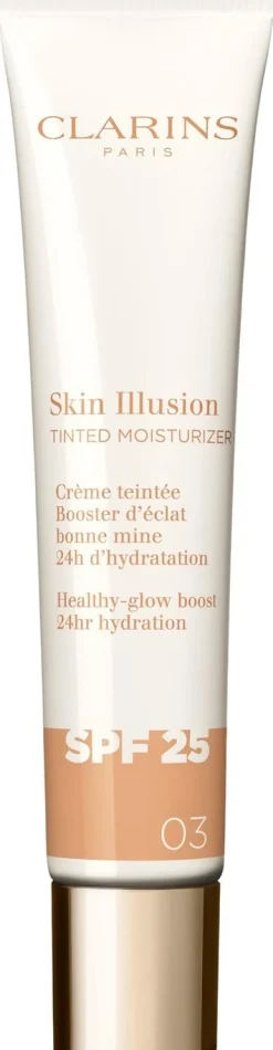 Clarins Skin illusion tinted moisturizer SPF 25 sävytetty päivävoide 40 ml