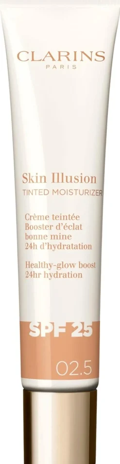 Clarins Skin illusion tinted moisturizer SPF 25 sävytetty päivävoide 40 ml
