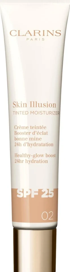 Clarins Skin illusion tinted moisturizer SPF 25 sävytetty päivävoide 40 ml