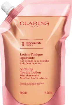 Clarins Soothing Toning Lotion rauhoittava kasvovesi täyttöpakkaus 400 ml