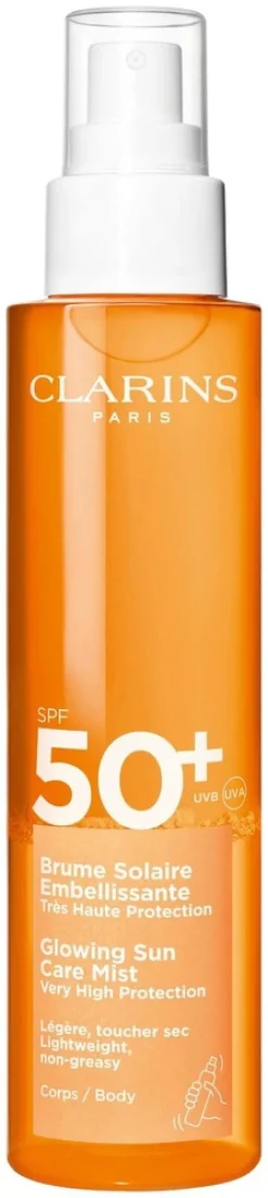 CLARINS Sun Body Sun care water mist spf50+ aurinkovoide 150ml