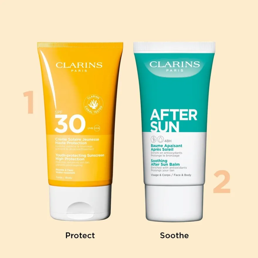 CLARINS Sun Body Youth protecting sunscreen spf30 aurinkovoide 150ml