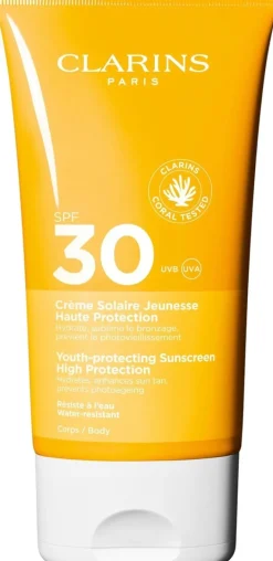 CLARINS Sun Body Youth protecting sunscreen spf30 aurinkovoide 150ml
