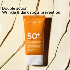 Clarins Sun Face Dry touch sun care cream spf 50+ aurinkovoide kasvoille 50 ml