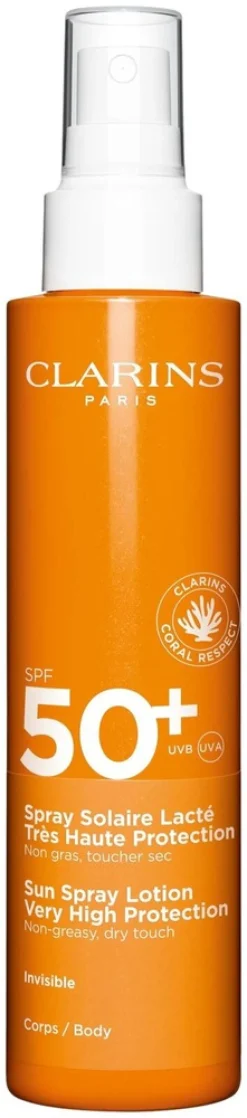 Clarins Sun Spray Lotion SPF 50+ for body aurinkosuojasuihke 150 ml