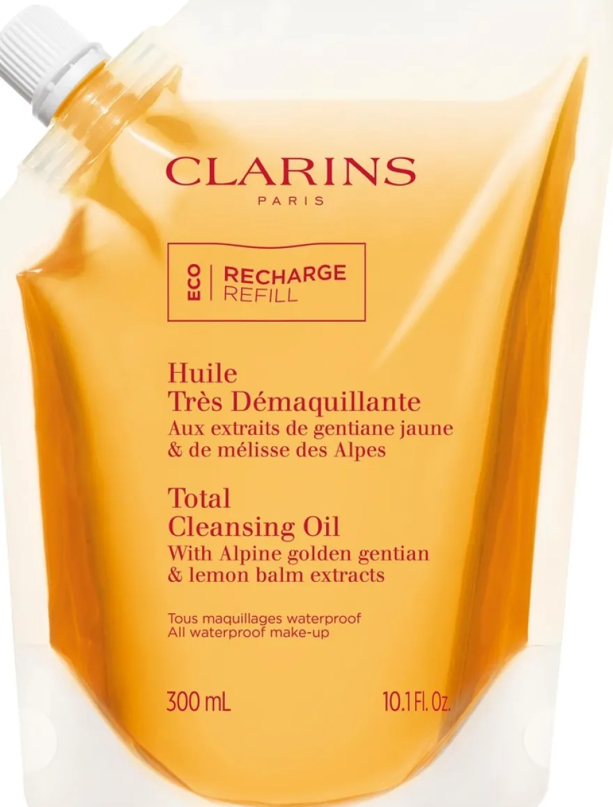 Clarins Total Cleansing Oil puhdistusöljy täyttöpakkaus 300 ml