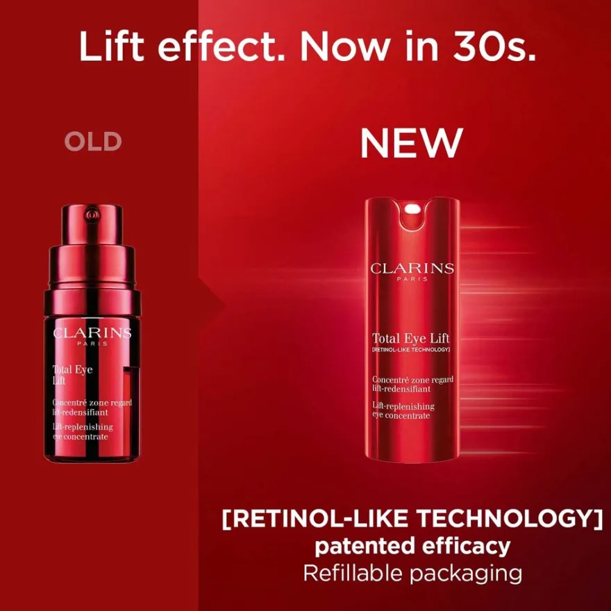 Clarins Total eye lift silmänympärysvoide täyttöpakkaus 15ml
