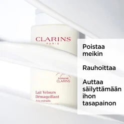 Clarins Velvet Cleansing Milk puhdistusemulsio täyttöpakkaus 400 ml