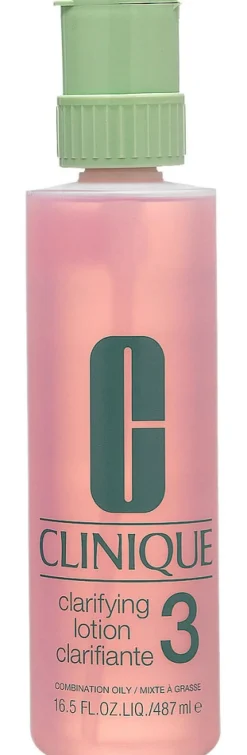 Clinique Clarifying Lotion 3 kasvovesi 487 ml, jättikoko sis. pumpun