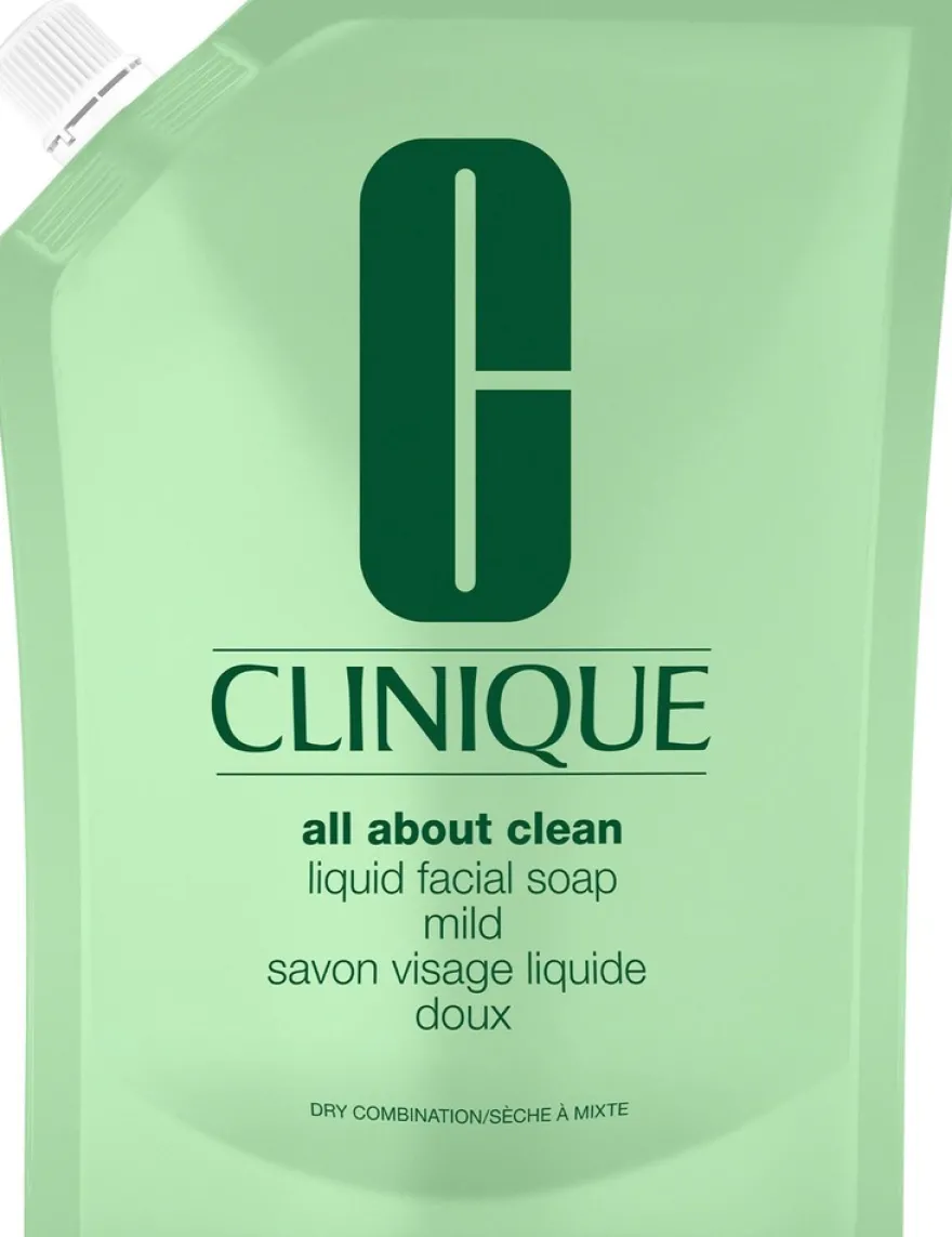 Clinique Liquid Facial Soap Mild kasvosaippua täyttöpakkaus 400 ml