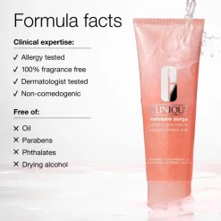 Clinique Moisture Surge Exfoliating Glow Cleanser kuoriva puhdistusgeeli kasvoille 125 ml
