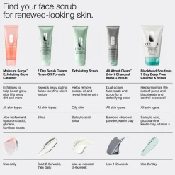 Clinique Moisture Surge Exfoliating Glow Cleanser kuoriva puhdistusgeeli kasvoille 125 ml