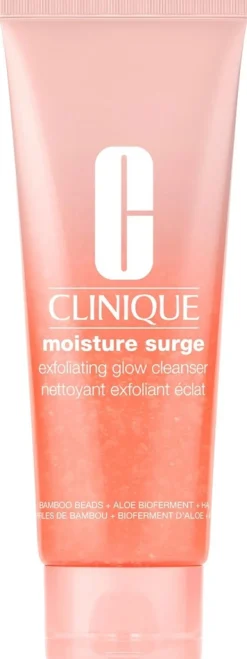 Clinique Moisture Surge Exfoliating Glow Cleanser kuoriva puhdistusgeeli kasvoille 125 ml