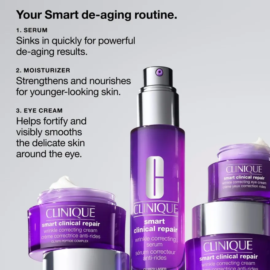 Clinique Smart Clinical Repair Wrinkle Correcting Cream kosteusvoide 50 ml