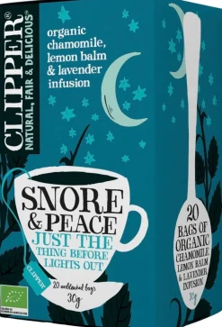 Clipper Luomu Snore & Peace yrttihauduke 20ps / 30g