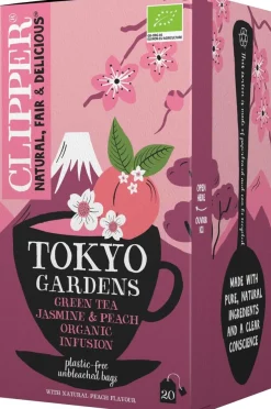 Clipper Luomu Tokyo gardens yrttihauduke 20ps/40g
