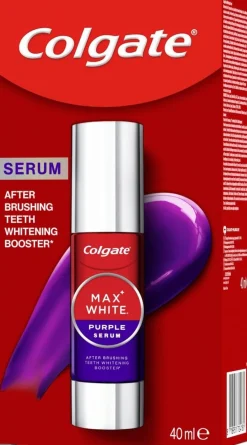 Colgate Max White Purple Serum 40ml