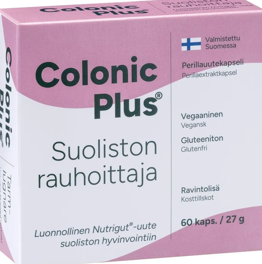 Colonic plus Suoliston rauhoittaja Perillauutekapseli 60 kaps