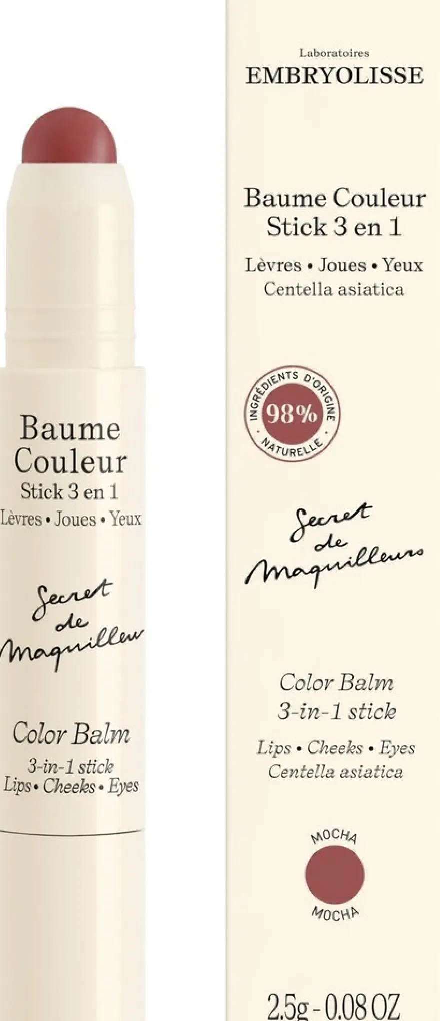 Color balm mocha 2,5 gr