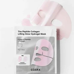 COSRX Peptide Collagen Lifting Glow Hydrogel Mask_3ea