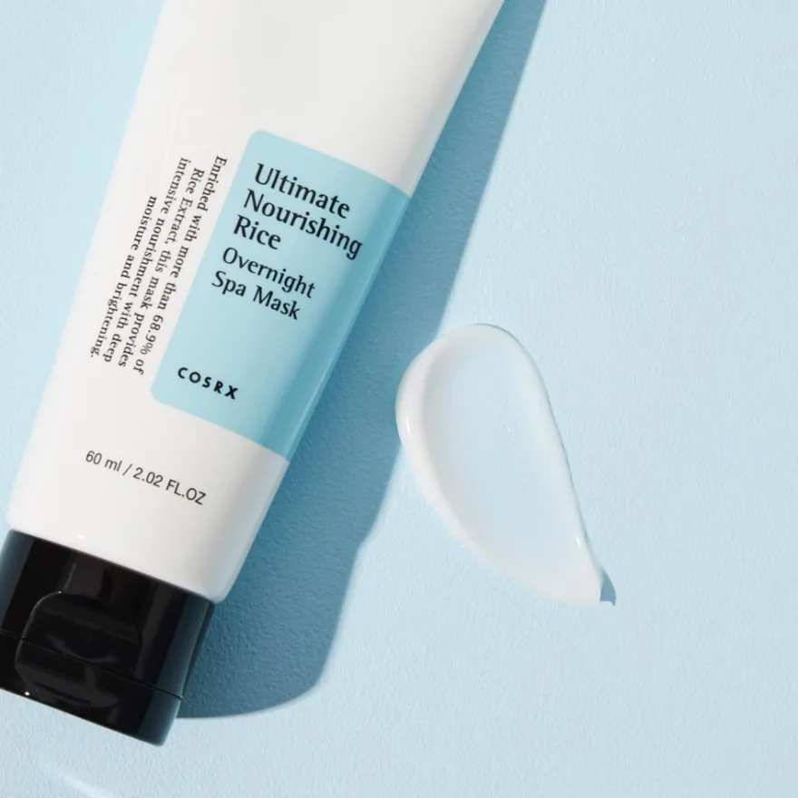 COSRX Ultimate Nourishing Rice Overnight Spa Mask-Yönaamio 60 ml